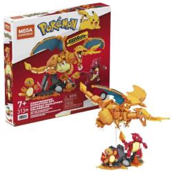 Mega Pokemon, Charmander Evolution, set de constructie, 313 piese