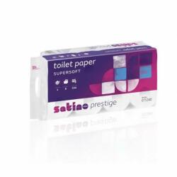 WEPA Toalettpapír 3 rétegű 250 lap/tekercs 8 tekercs/karton Satino Wepa Prestige fehér (W071340) - tonerpiac