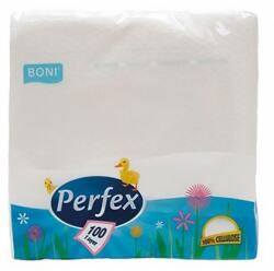 Perfex Szalvéta 1 rétegű 33 x 33 cm 100 lap/csomag Perfex fehér (SKU03600) - tonerpiac