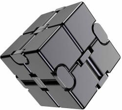  CAB Toys Infinity Cube Antistress fémkocka - fekete