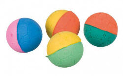 TRIXIE 41100 Set of Soft Balls - szivacs labda játék macskák részére (4, 3cm/4db) - vetpluspatika