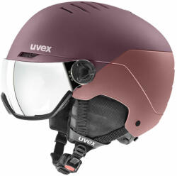 uvex Wanted visor, bramble-antique rose matt sísisak