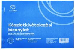 BLUERING Készletkivételezési bizonylat anyag kivét A5 25x4lapos fekvő 12-114/V. 8 tételes Bluering® (51722) - tintasziget