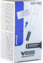 Pilot Begreen V-Board Master 12 db/csomag fekete táblamarker betét (WBS-VBM-B-DOB) - tintasziget