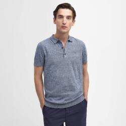 Barbour Buston Knitted Polo Shirt - Chambray - XXL