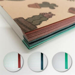 Patria Spirálfüzet pd ECO Woodland A/4-160 lapos többtantárgyas - papir-bolt