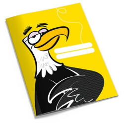 Patria Füzet pd kisalakú 16-32 vonalas Tengernyi tudás sas - papir-bolt