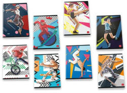 Pigna Füzet Pigna Pop Sport A/4 tűzött 42 lapos kockás (02320465M) - papir-bolt