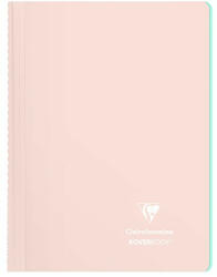 Clairefontaine Spirálfüzet Clairefontaine Koverbook Blush A/4 80 lapos PP borítású vonalas púderrózsaszín (376778C)