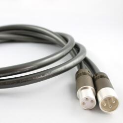 KáCsa Audió - KCOS-I0107X OCC ezüst XLR összekötő kábel (0, 7m)