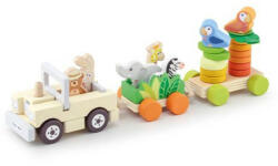 Sevi Infant Toys fa játék - Szafari vonat