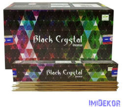 Satya maszala füstölő 15g - Black Crystal