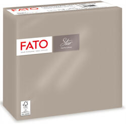 FATO Szalvéta 2 rétegű 38 x 38 cm 40 lap/cs Fato Star galambszürke_82991800 (82991800) - bestoffice
