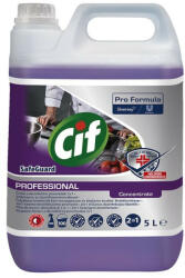 Diversey Kombinált kézi általános tisztító- fertőtlenítőszer 5 liter 2in1 Cif Pro Formula Safeguard Concentrate (101107391)