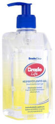 Bradochem Kéz- és bőrfertőtlenítő gél pumpás 500 ml Bradolife citrom (15463) - bestoffice