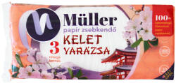 Müller Papírzsebkendő 3 rétegű 100 db/csomag Kelet Varázsa - bestoffice