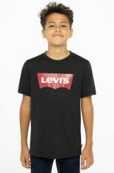 Levi's gyerek póló fekete, nyomott mintás - fekete 176 - answear - 7 890 Ft