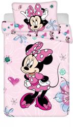 Halantex Disney Minnie Flowers gyerek ágyneműhuzat 100×135cm, 40×60 cm (JFK033104)