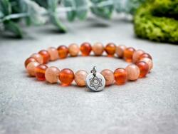 R. M. ékszer Szakrális csakra medálos ásvány karkötő (19293RM16)