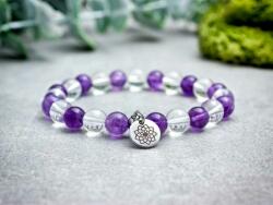 R. M. ékszer Korona csakra medálos ásvány karkötő (19290RM17)