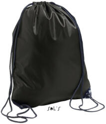 SOL’S URBAN poliészter tornazsák-hátizsák, mindennapos használatra SO70600, Black-U