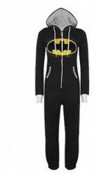 Pijama intreaga model batman unisex, marimea s negru (BU753-negru)