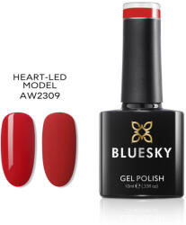 Bluesky AW2309 HEART LED MODEL - vörös színű géllakk