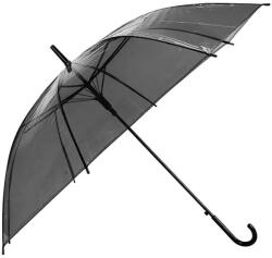  Umbrela transparenta, rezistenta la vant, gonga® negru (BU437A)