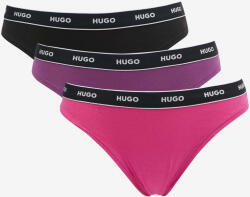 HUGO Chiloți, 3 bucăți HUGO | Negru | Femei | S