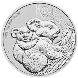 Perth Mint Koala australian (2023) - 1 Oz - Monedă de argint pentru investiții Moneda