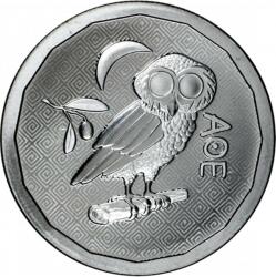 SilverTowne Mint Athens Owl 2024 - 1 Oz - Silver Investment Coin Moneda