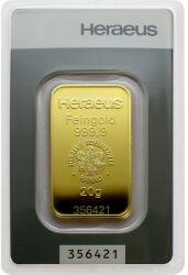 Heraeus Metals Germany GmbH & Co. KG Heraeus 20g - Lingou de aur pentru investiții Moneda