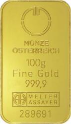 Münze Österreich 100g - Lingou de aur pentru investiții