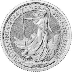 Royal Mint BRITANNIA 2024 - 1/4 OZ - monedă de argint pentru investiții