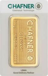 C. Hafner - 100 g -lingou de aur pentru investiții