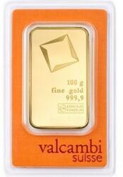Valcambi - SA Valcambi 100g - Lingou de aur pentru investiții