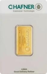 C. Hafner - 10 g -lingou de aur pentru investiții Moneda