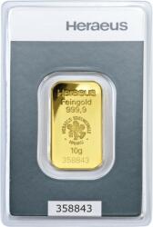 Heraeus Metals Germany GmbH & Co. KG Heraeus 10g - Lingou de aur pentru investiții
