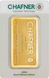 C. Hafner - 50 g -lingou de aur pentru investiții
