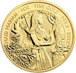 Royal Mint Mituri și legende - Maid Marian - 1 Oz - Monedă de aur