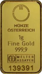 Münze Österreich 1g (Kinegram) - Lingou de aur pentru investiții