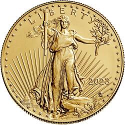 Perth Mint American Eagle 1 Oz (2023) - Monedă de aur pentru investiții Moneda