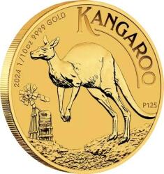 Perth Mint Kangaroo 1/10 Oz (2024) - Investment Gold Coin (delivery 21.2. 2024)