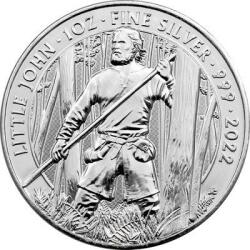 Royal Mint Mituri și legende - Little John 2022 - 1 Oz - Monedă de argint pentru investiții