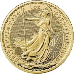 Royal Mint Britannia 1 Oz (2024) KCIII. - monedă de aur pentru investiții