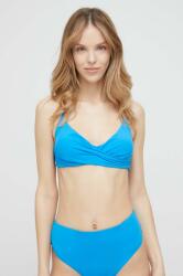 4F bikini felső enyhén merevített kosaras - kék XS