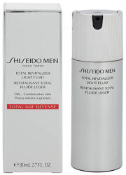 Shiseido Men Total Revitalizer Light Fluid ser reînnoitor anti-îmbătrânire pentru piele Man 70 ml