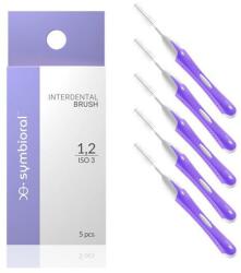 SYMBIORAL Perii interdentare, 1, 2 mm - Symbioral Interdental Brush ISO 3 5 buc