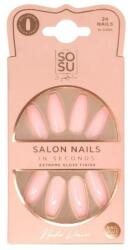 Sosu by SJ Set unghii false - Sosu by SJ Salon Nails In Seconds Nude Desire 24 buc