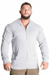 Better Bodies - Light Zip Hoodie - Light Grey Melange - Férfi Kapucnis Felső - Világos Szürke